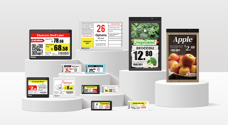 Officially released electronic shelf label products